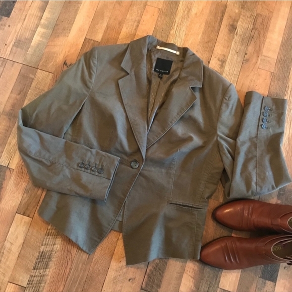The Limited Brushed Corduroy Blazer Size 10 - Picture 3 of 10